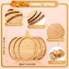 AWIZOM Pumpkin Wooden Serving Platter - Image 6