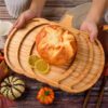 AWIZOM Pumpkin Wooden Serving Platter - Image 3