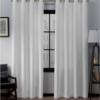 Exclusive Home Loha Linen Curtain Panels, 54"x96"